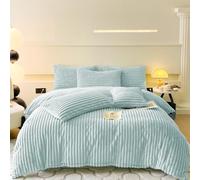 KEAYOO Biancheria da letto soffice (verde, 135 x 200 cm + 80 x 80 cm, 2 pezzi)