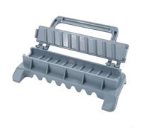 Kebab Maker in plastica per spiedini turchi, stampo per barbecue, 29 x 12,7 cm, grigio, pressa per carne portatile per barbecue all'aperto e campeggio, facile da pulire e riutilizzabile, 1 pezzo