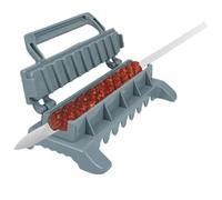 Kebab Maker Press - Strumento per kebab | Pressa per spiedini | Pressa manuale per grigliate | Pressa manuale per kebab | Strumento di stampaggio per spiedini per barbecue per campeggio, giardino