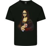 Kebab Mona Lisa Maglietta Divertente Per Bambini Ragazzi E Ragazze