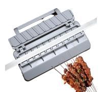 Kebab Press Maker | Kabob Maker manuale | Riutilizzabile facile kebab Maker | Facile pulizia multifunzione spiedo macchina per grigliare | Stampo Kabob per barbecue