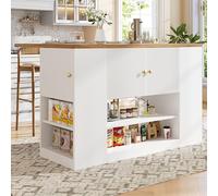 Kebnor Moderna isola da cucina, mobili da cucina, credenze, angolo cottura con cassetti e ripiani, armadi da cucina e sala da pranzo, bianco