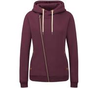 KEBORUILA Vicky Zip-Hood - Felpa da donna con cappuccio, Lilla, L
