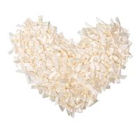 Keboyoe 200 Pezzi Mini Fiocchi Raso di Beige, 4.5cm Fiocchetti Nastro Raso, Mini Fiocco di Nastro, Fiocchetti Piccoli per Decorazioni di Regali, Bomboniere, Artigianato, Cucito