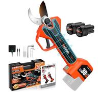 Kebtek KT9030 Forbici Da Potatura 30mm Con 2 Batterie 2500mAh 16,8V