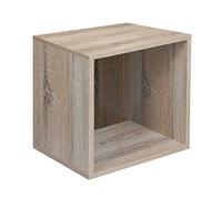 Cubo componibile libreria multiuso 35X29X35 CM Rovere nordico mobile arredo