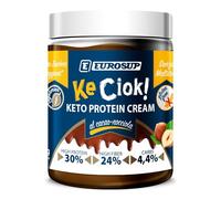 KeCiok® - Crema Proteica Spalmabile al gusto Cacao-Nocciola | 30% Proteine | KETO | HIGH FIBER | Low Carb | Zero Zuccheri Aggiunti | Senza Maltitolo