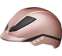 KED Pina, Casco da Bicicletta Bambini, Rosa Opaco, M (51-56cm)