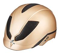 KED Pina, Casco da Bicicletta Gioventù Unisex, Oro Opaco, M (51-56cm)