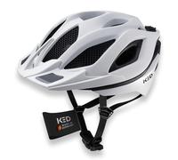 KED Spiri II Trend, Casco da Bici Unisex, White Matt, L
