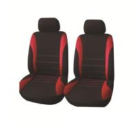 KEDDWE 2 Pezzi Coprisedili Auto Anteriore per Jazz Crosstar 2020-2024 2025 2026, Coprisedili Tessuto Poliestere Ricamo Concavo,A