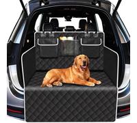 KEDDWE Impermeabile Telo Auto per Cani Protezione Bagagliaio per Fiat Doblo 2010-2025, Antiscivolo Coperta Universale per Animale, Robusto Facile da Pulire,D