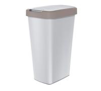 Keden Compacta Q Pattumiera Cestino Raccolta differenziata (45l, Cenere/marrone chiaro)