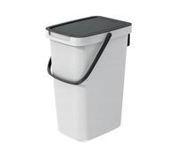 Keden Systema Q Bidone per la raccolta differenziata Pattumiera (12l, Cenere)