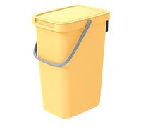 Keden Systema Q Bidone per la raccolta differenziata Pattumiera (12l, Giallo chiaro)