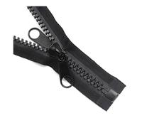 KEDFZY 1 pz, 10#, Cerniera Aperta in Resina, Cerniera alla Moda, Adatta per Sacchi a Pelo, valigie, Tende e Accessori per Cucire Fai da Te,200 Centimetri