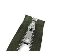 KEDFZY 2 Pezzi, 5#, Cerniere Metalliche autobloccanti Aperte da 35-85 cm, per Abbigliamento, Calzature, Tasche e Accessori per Cucire Indumenti,65 Centimetri