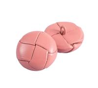 KEDFZY 4 Pezzi da 18/23/25 mm, Bottoni in Pelle Intrecciata, Adatti per Giacche a Vento e Cappotti, Accessori per Cucito Fai da Te,18 Millimetri