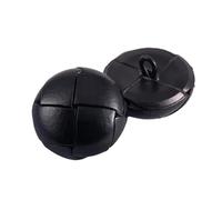 KEDFZY 4 Pezzi da 18/23/25 mm, Bottoni in Pelle Intrecciata, Adatti per Giacche a Vento e Cappotti, Accessori per Cucito Fai da Te,25 Millimetri