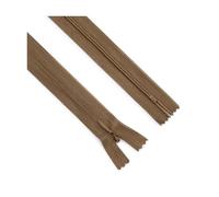 KEDFZY 5 Pezzi, 3#, Cerniera Nascosta, Lunghezza 25-60 cm, Adatta per Cucire Accessori Come Cuscini, Vestiti e Catene Laterali sui Pantaloni.25 Centimetri