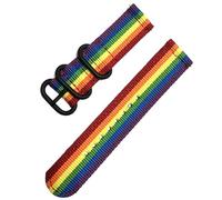 KEDFZY Cinturino per orologio unisex in nylon largo 20-24 mm e lungo 22 cm, cinturino di ricambio resistente per l'uso quotidiano casual.,24 millimetri