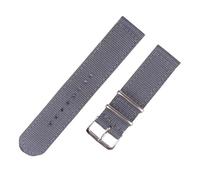 KEDFZY Cinturino per orologio unisex in nylon largo 20-24 mm e lungo 22 cm, cinturino di ricambio resistente per l'uso quotidiano casual.,20 millimetri