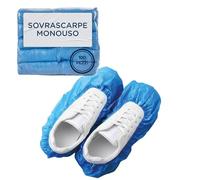 KediLife Copriscarpe Monouso 200 pz - Calzari Usa e Getta Professionali 4,5 gr. - Copri Scarpe ad Alta Resistenza e Facile Utilizzo - Sovrascarpe Impermeabili da Asilo, Ospedale, Casa, Anti Pioggia