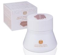 Kedma - Crema Notte Attiva - Crema Illuminante Notturna con Acido Glicolico e Mandelico - Per Tono Uniforme e Pelle Rinnovata - Con Niacinamide, Aloe Vera e Vitamina B3-50ml