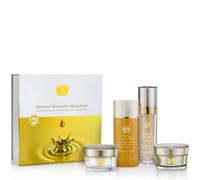 Kedma - Kit Cura Viso Oro 24K - Tonico, Siero, Crema e Maschera - Anti