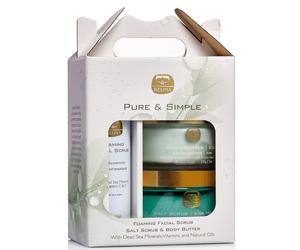 Kedma - Kit Pure & Simple - Burro, Scrub e Gel Schiumogeno - Idratazio