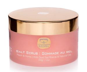 Kedma - Peeling Pesca e Miele con Sale del Mar Morto 350 g