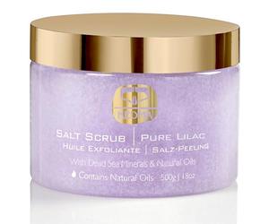 Kedma - Salt Scrub Pure Lilac - Scrub al sale esfoliante e nutriente ai minerali del Mar Morto e Alghe Dunaliella - Per tutti i tipi di pelle - 350 g