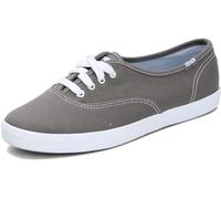 Keds Champion Canvas Lace Up, Scarpe da Ginnastica Donna, Grafite, 37 EU Larga