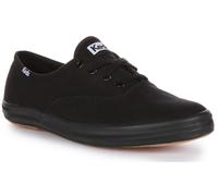 KEDS Champion Basso con Lacci Casual Tela Scarpe Bianco Donna UK 3 - 8