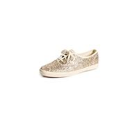 Keds Champion, Sneaker da Donna con Lacci Glitterati, Oro, 36 EU