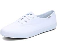 Keds Champion, Sneaker da Donna, in Tela, con Lacci, Bianco, 7 X-Wide