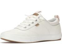 Keds Cntslp-6, Sneaker alla Moda Donna, Pelle Bianca/Rosa Cipria, 38 EU Larga