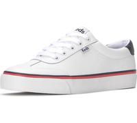 Keds Jktoe-7b, Sneaker alla Moda Donna, Perf Pelle Bianca Navy Rosso, 40.5 EU