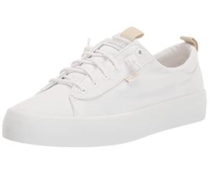 Keds Kickback Canvas Slip on, Scarpe da Ginnastica Donna, Bianco, 40.5 EU