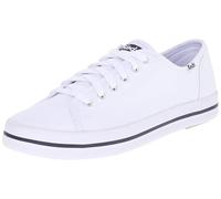 Keds Kickstart Seasonal Solid, Scarpe da Ginnastica Donna, White White 10, 36 EU