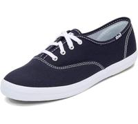 Keds Women's Champion Original Canvas Sneaker, Navy,6.5 WW US