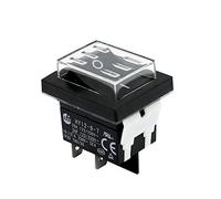 KEDU HY12-9-7 4-pin power tool interruttore a pulsante impermeabile e antipolvere interruttore interruttore ad arco industriale 125/250 V 18/20 A 2-Pack