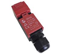 KEDU Interruttori con Chiave di Sicurezza NC NO Palo Doppio Interruttore Porta Interblocco Macchina QKS8, 2-Pack (F1， M20)