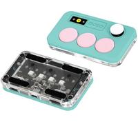 KEEBMONKEY Sayo O3C O3C OSU - Tastiera ad effetto Hall con joystick e schermo, in alluminio CNC RGB con una sola mano, tastiera programmabile USB-C personalizzata (menta (3 tasti)