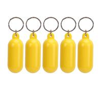Keechain mobile in plastica Ringi del portachiavi impermeabile Materiale ABS resistente Materiale galleggiante per la pesca in canotta Kayak Swimming Accessori sportivi per