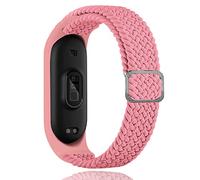 Keecuty Cinturino in Nylon per Mi Band 6/5/4/3 Bracciale Tessuto Elastico Intrecciato in Morbido Nylon Braccialetti Sportivi Elasticità Traspirante Cinturino Espandibile per Mi Band 6/5/4/3