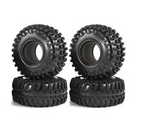 KEEDA 2.2 Pollice 130mm Pneumatici Gomma per Scala 1:10 RC Rock Crawler Auto Axial SCX10 D90 RR10 Wraith Yeti