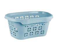 keeeper Anton Laundry Basket with Hip Support 30,5 l, Nordic Blue (Blu), 30,5L