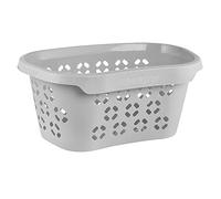 keeeper Anton Laundry Basket with Hip Support 30,5 l, Nordic Grey (Grigio), 30,5L