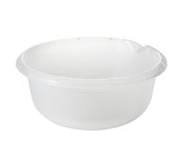 keeeper Bacinella Universale con Beccuccio, Rotonda, 9 L, Ø 36 cm, Björk, Trasparente
